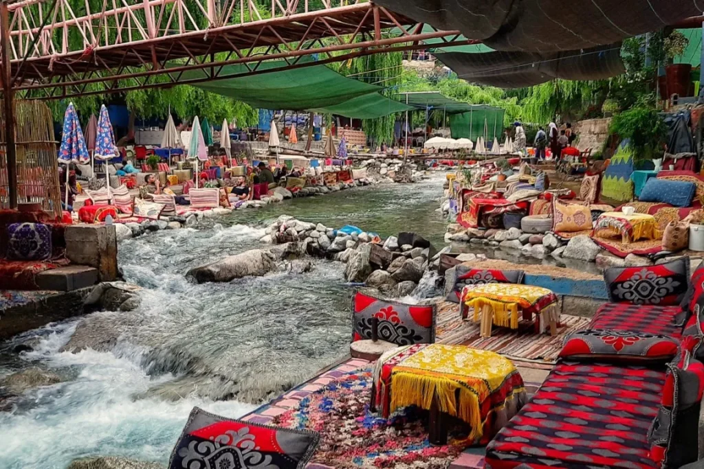 Ourika Valley day trip from Marrakech with Atlas Mountains scenery