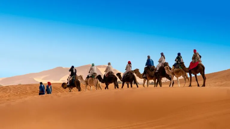 Merzouga dunes on the 3-day loop from Fes | Dunas de Merzouga en el circuito de 3 días desde Fez