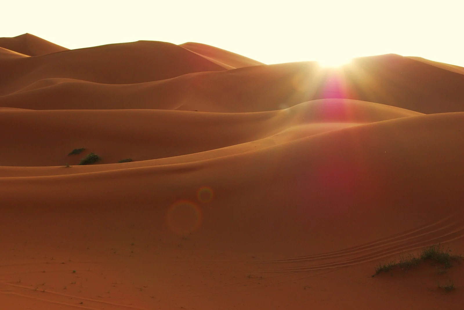 Erg Chebbi dunes near Merzouga - Morocco in winter | Dunas de Erg Chebbi cerca de Merzouga - Marruecos en invierno